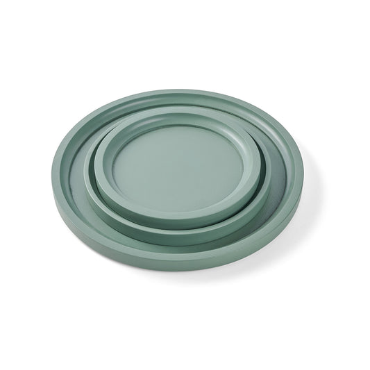 Teal Mini Circular Sand Tray